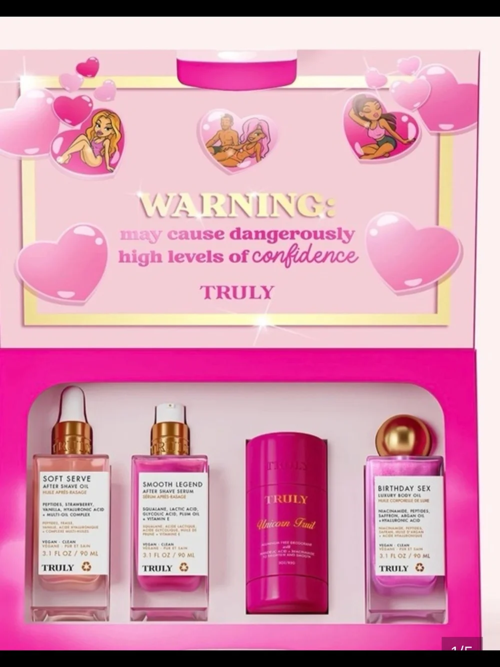 TRULY The Viral Edit Vol 1 Gift Set NIB 4 Full Size Products